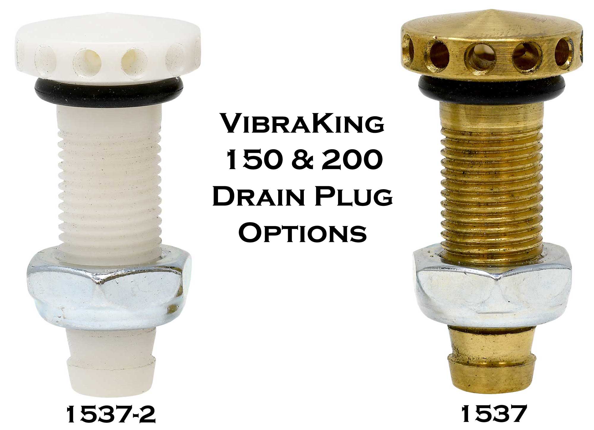 1537 and 1537-2 Drain Plug for 150/200